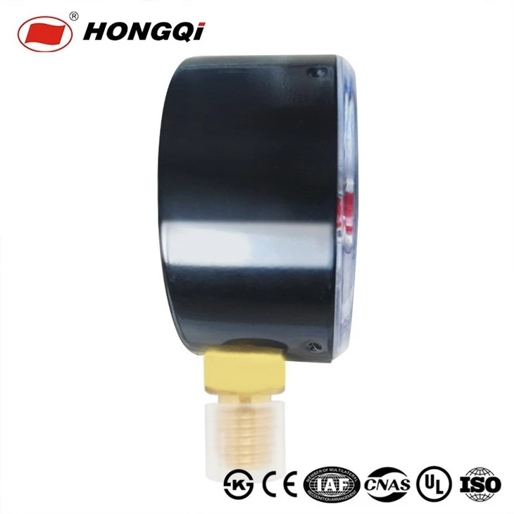 2 Inch Red Pointer 0-4 Bar Pressure Meter