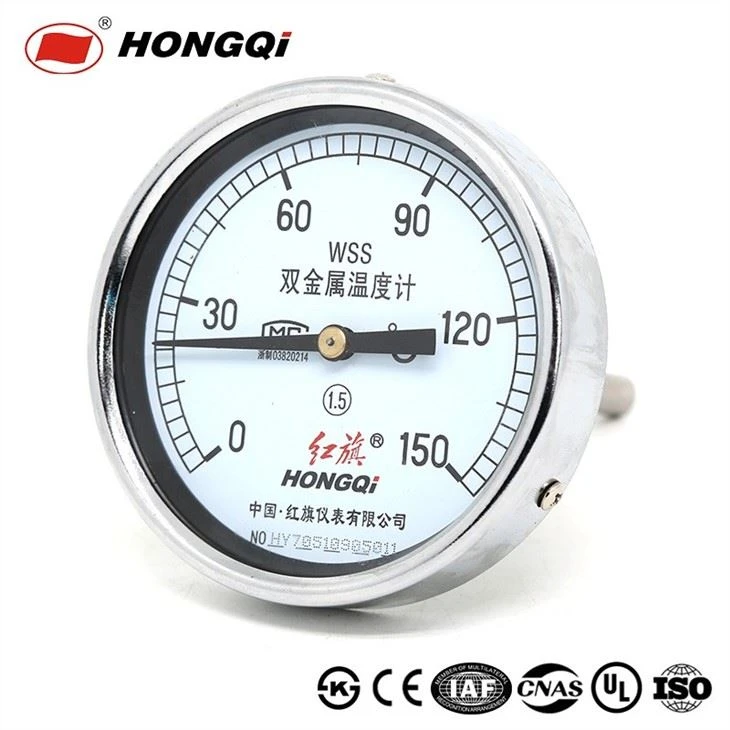 0-150℃ Degree Bottom Mounted Bi- Metal Thermometer