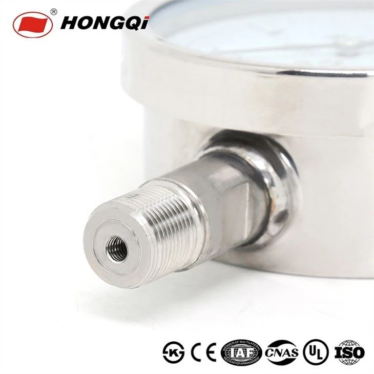 Hongqi 100mm Measureman Diaphragm Type Capsule Low Pressure Gauge