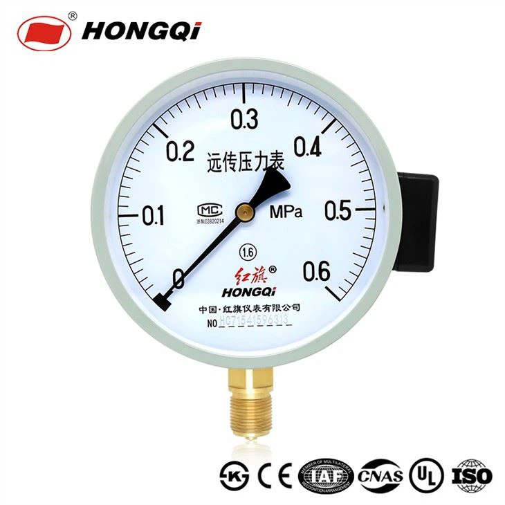 Hongqi (6") Misuratore di pressione oliato da 150 mm-Controllo e telecomando